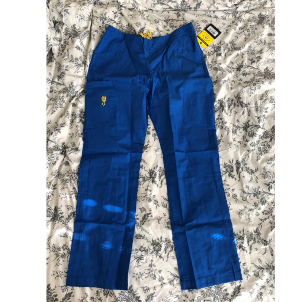 New Blue WonderWink Scrub Pants